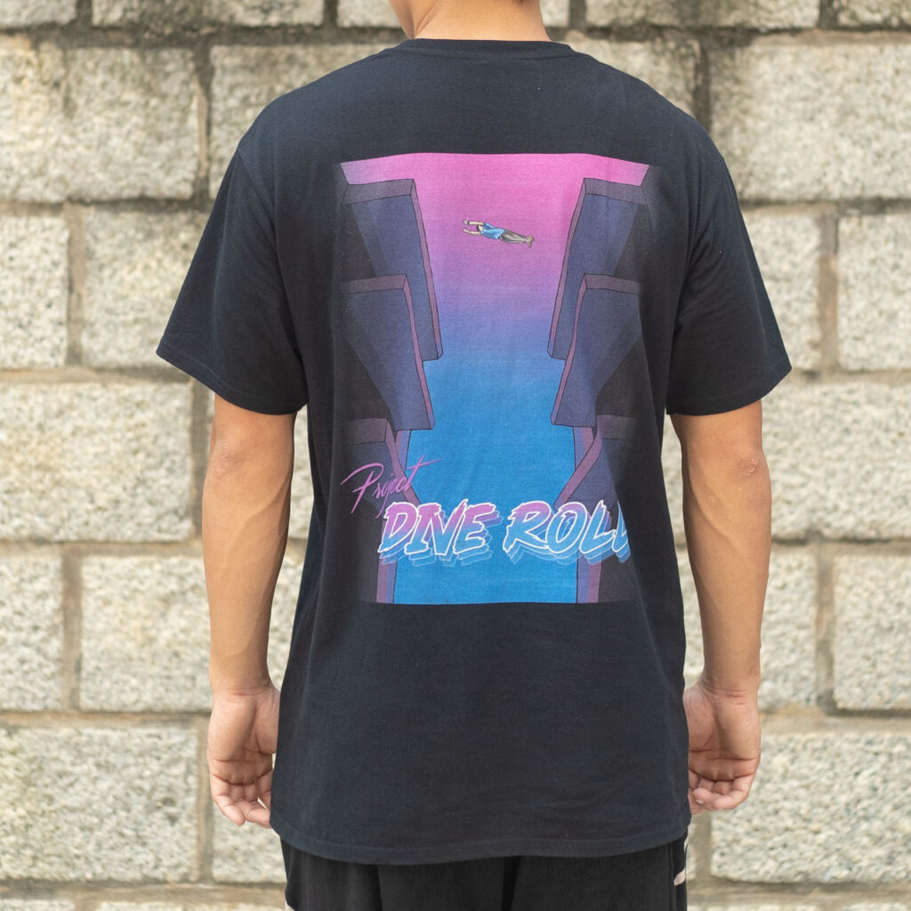 Project Dive Roll T-shirt Back